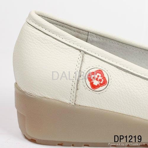 fashion popular genuine leather women shoes for nurse and doctor 4