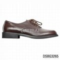 brown fashion bates men shoes with top class cowhide 2