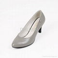 2012 Fashion ladies khaki high heels dress shoes 1