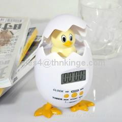 Egg alarm clock