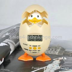 Duck eggs alarm clock