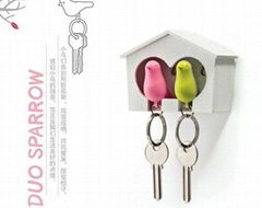 Duo Sparrow keyring