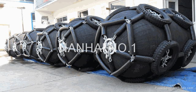 Floating pneumatic rubber fender (yokohama type) 2