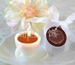 Aroma coffee cup candle