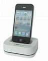 Wireless audio transmitter for Iphone