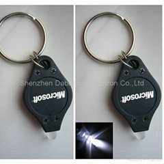 Led keychain light for promotion flashlight torch