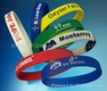 Wristband silicone bracelet rubber  1