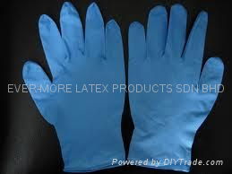  Latex  Examination Gloves Powder-free 2