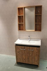 free standing modern melamine bathroom cabinet
