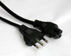 Italy standard plug power cord