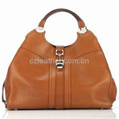 Leather handbag