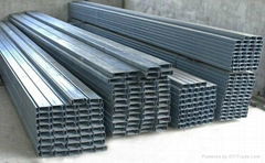 Steel channels for veneer wall system---to Mozambique