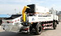 truck mounted concrete pump