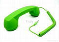 Antiradiation-Mini-retro-telephone-earphone-receiver-for-iPhone-4-4S-4G 2