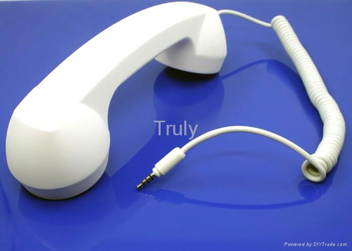 Antiradiation-Mini-retro-telephone-earphone-receiver-for-iPhone-4-4S-4G 4