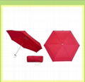 Fiberglass folding umbrella