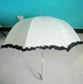 Lace lady straight umbrella