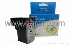 Compatible Canon cl 513 color ink cartridge, read ink amount