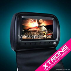 HD903: 2x9" car headrest DVD player with