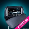 HD903: 2x9" car headrest DVD player with Zip cover 3