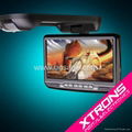 CR903: 9" car roof audio monitor with built-in IR 3