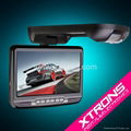 CR903: 9" car roof audio monitor with built-in IR 5