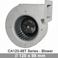 AC Centrifugal blower (size:120x98,140x100,146x100,160x100mm)