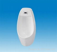 Ceramic wall hung sensor operated waterless urinal C-5284