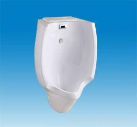 Ceramic wall hung sensor operated waterless urinal C-5284 2