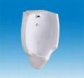 Ceramic wall hung sensor operated waterless urinal C-5284 2