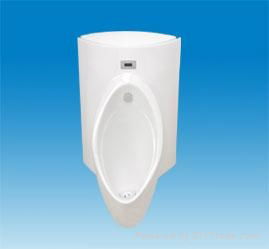 Ceramic wall hung sensor operated waterless urinal C-5284 3