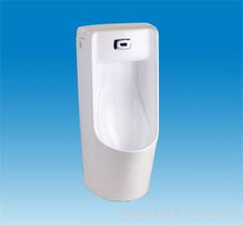 Ceramic wall hung sensor operated waterless urinal C-5284 4