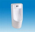 Ceramic wall hung sensor operated waterless urinal C-5284 4