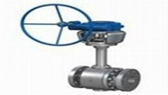 Low-temperature ball valve