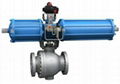 Hard seal eccentric wear ball valve 1