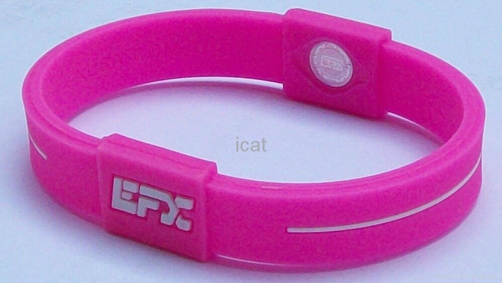 EFX Bracelet Power Band Silicone PB Wristband Health Energy Balance Bracelet  - 005 (China Manufacturer) - Bracelet & Bangle - Fashion