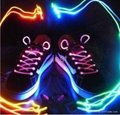 LED Shoelaces Laser Flashing Shoelaces LED Glow Shoelaces 80cm Free Shipping