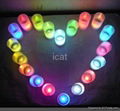 LED Candle Colorful Romantic Candle Lamp Sound Control Candle light Free Shiping 2