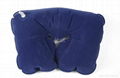 U-Shaped Pillow Travel Sleep Air Neck Pillow Blinder Ear Plug Free Shipping 2