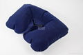 U-Shaped Pillow Travel Sleep Air Neck Pillow Blinder Ear Plug Free Shipping 3