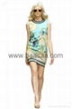 HOT Fashion Dresses Silk Dress Ladies' Fashion Designer Dress 1