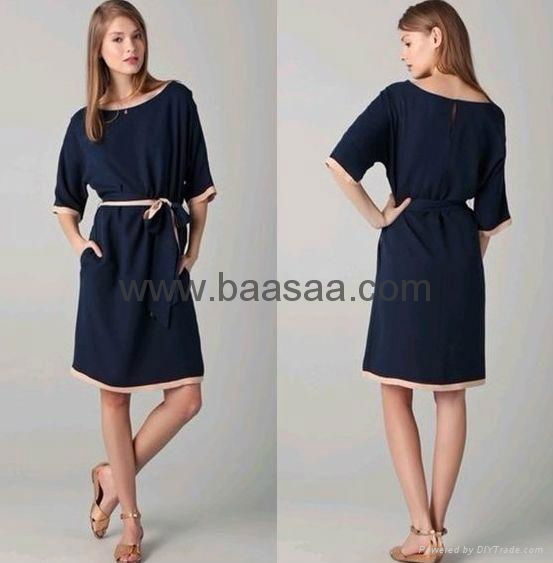 Fashion Ladies Casual Dresses Wholesale Fashion Design Dress Small Order Accept