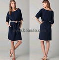 Fashion Ladies Casual Dresses Wholesale Fashion Design Dress Small Order Accept 1