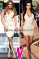 HL Bandage Dress Party Dresses Short Evening Dress for Party 