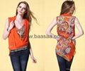 Wholesale Womens Clothing Summer Wear 2012 Ladies Blouses Fashion Topwear