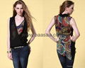 Wholesale Womens Clothing Summer Wear 2012 Ladies Blouses Fashion Topwear 2