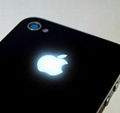 Luminescent logo mod kit for iphone 4S 1