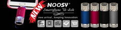 NOOSY USB flash drive support mobile phones directly with micro USB port 