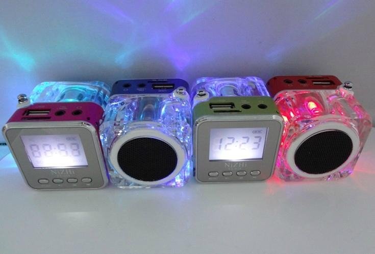 Mini Speaker MP3 Flashing