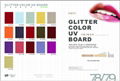 glitter color uv board 1